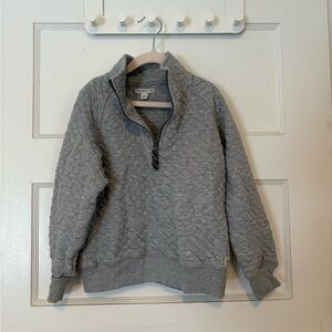 Crewcuts Boy Quilted Half-Zip Sweatshirt